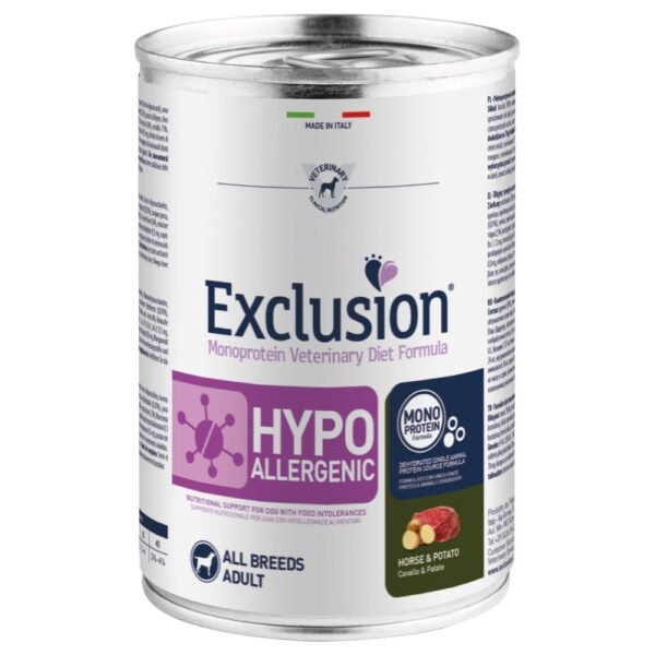 6x400g Mix (5 Smaken) Exclusion Diet Hondenvoer