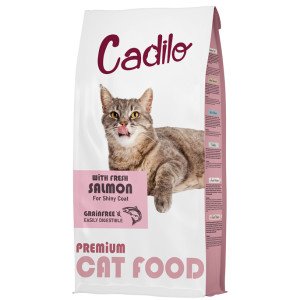 Cadilo Adult Grain Free w/Fresh Salmon - premium kattenvoer 2 x 7 kg