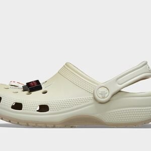 Crocs x NBA Classic Clog - Cream- Heren, Cream