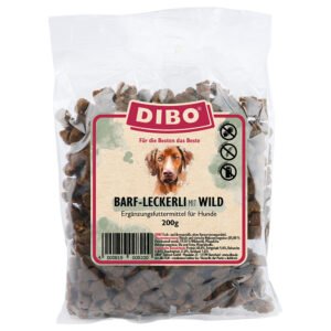 DIBO BARF-snoepjes met wild - 2 x 200 g