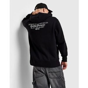 Dickies Globe Hoodie - Black- Heren, Black
