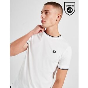 Fred Perry Twin Tipped T-Shirt Heren - BLACK- Heren, BLACK