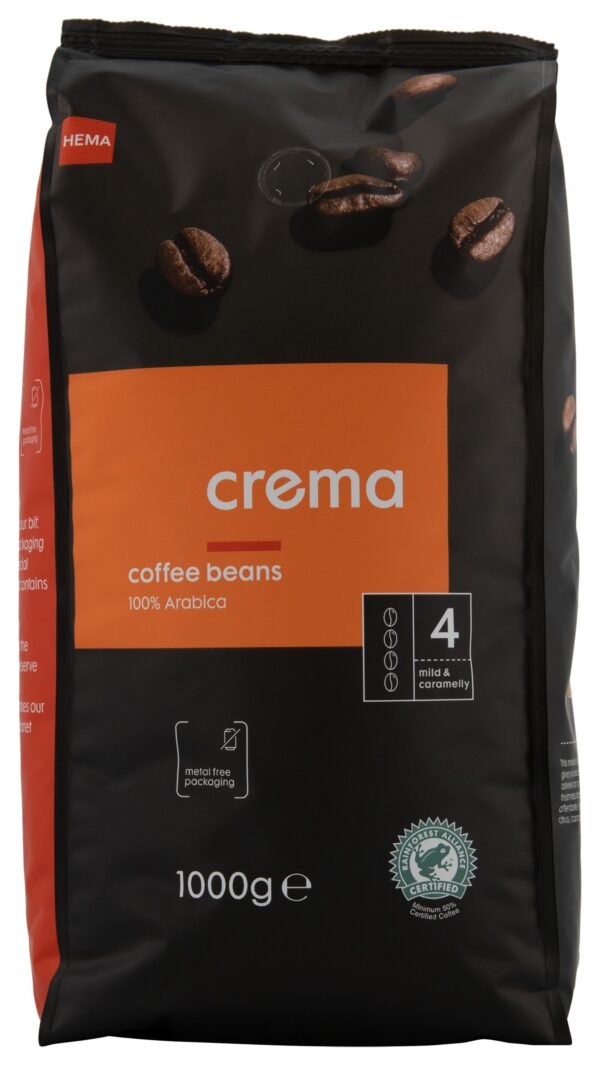 HEMA Koffiebonen Crema - 1000 Gram