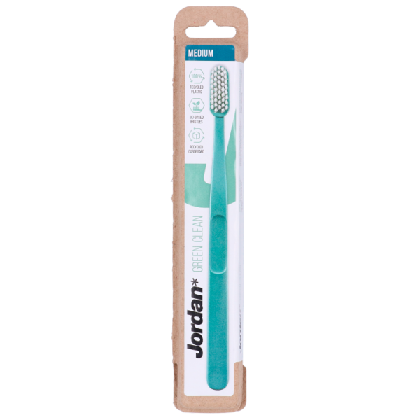 Jordan Green Clean Tandenborstel - Medium