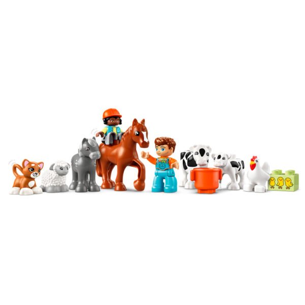 LEGO DUPLO - Dieren verzorgen op de boerderij constructiespeelgoed 10416