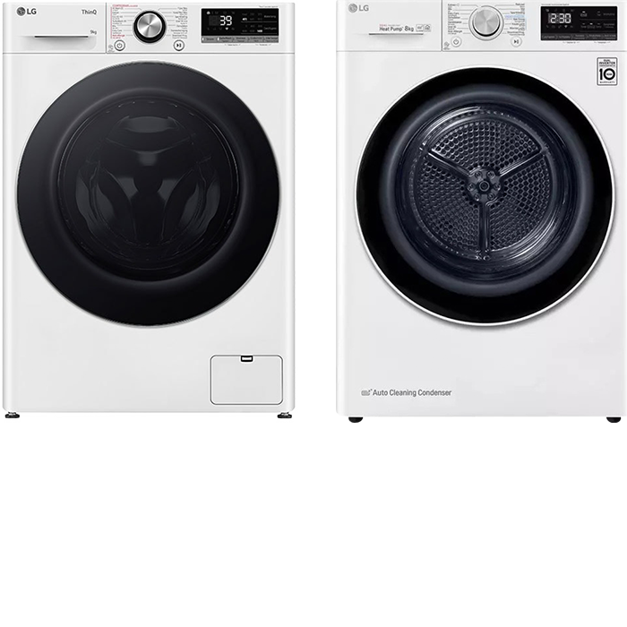 LG Wasmachine + LG Droger