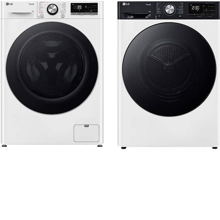 LG Wasmachine + LG Droger
