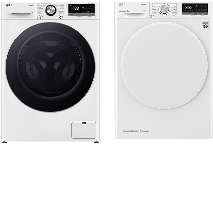 LG Wasmachine + LG Droger