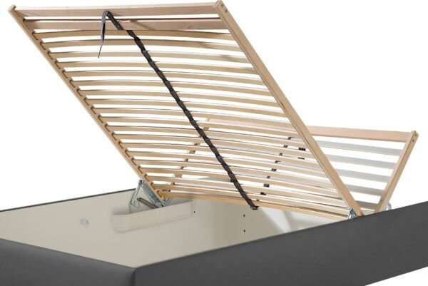 Maintal Gestoffeerd bed Mison met of zonder matras bonell-, koudschuim-, pocketveringskern matras