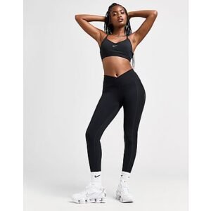 Nike 7/8-legging met hoge taille voor dames One Wrap - Black/Cool Grey- Dames, Black/Cool Grey