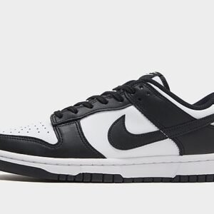 Nike Damesschoenen Dunk Low - White/White/Black- Dames, White/White/Black