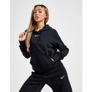 Nike Hoodie voor dames Sportswear Phoenix Fleece - Black/Sail- Dames, Black/Sail