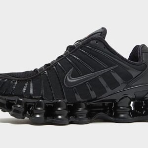 Nike Nike Shox TL Dames Shoe - Black/Metallic Hematite/Max Orange/Black- Dames, Black/Metallic Hematite/Max Orange/Black