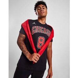 Nike Zach LaVine Bulls Statement Edition Jordan NBA-herenshirt - Black- Heren, Black