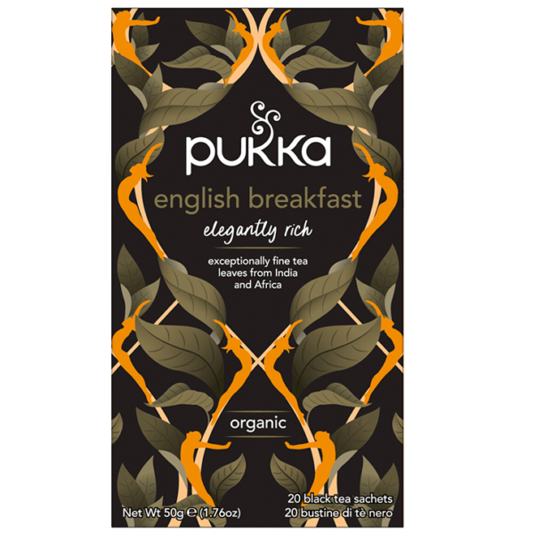 Pukka English Breakfast Bio (20 Theezakjes)