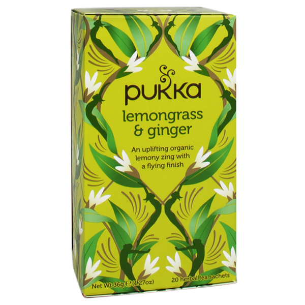 Pukka Lemongrass Ginger Bio (20 Theezakjes)