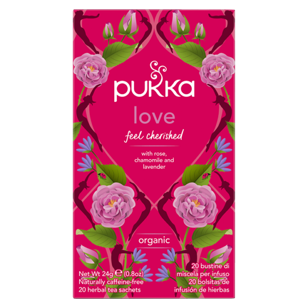 Pukka Love Bio (20 Theezakjes)