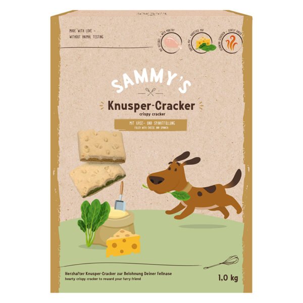 Sammy's Krokante Crackers - 1 kg