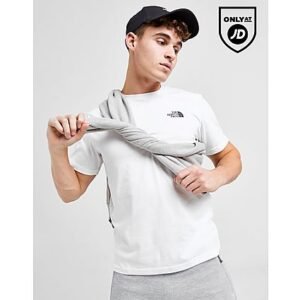 The North Face Simple Dome T-Shirt Heren - White- Heren, White