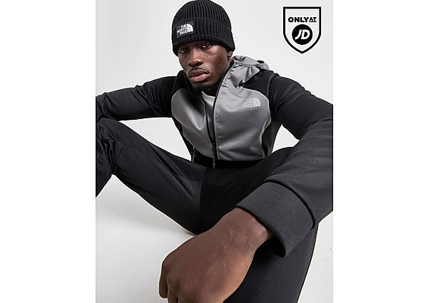 The North Face Tek Full Zip Hoodie Heren - Black- Heren, Black