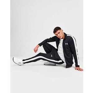 Under Armour Poly Tracksuit - Black- Heren, Black