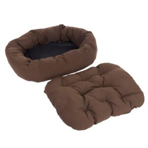 XL120 x B105 x H25 cm Hondenmand Cozy Mokka