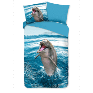 Dekbedovertrek Katoen - Dolphin Jump Kids - Dekbed-Discounter.nl
