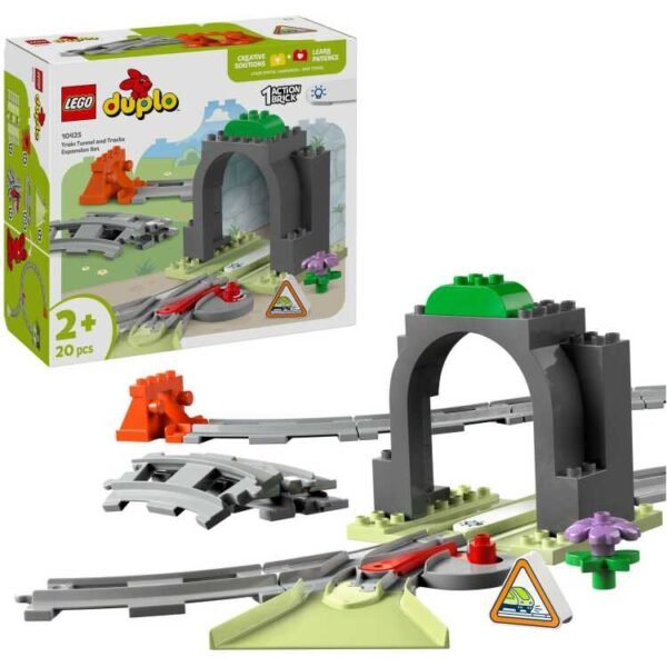 LEGO DUPLO - Treintunnel en rails uitbreidingsset Constructiespeelgoed