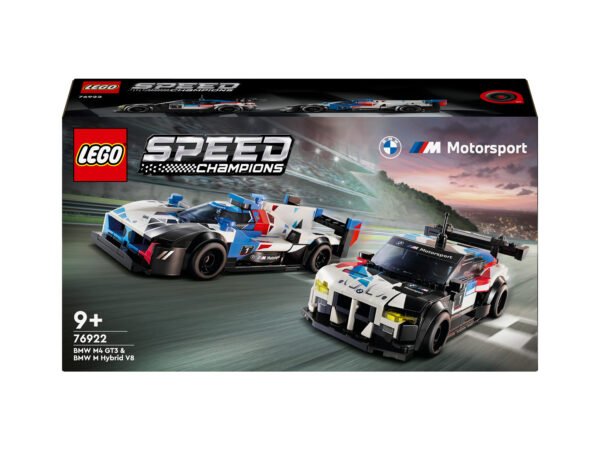 LEGO Speed Champions BMW M4 GT3 & BMW M Hybrid V8 racewagens - 76922