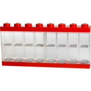 Room Copenhagen LEGO Minifiguren Display Case 16 Rood opbergdoos