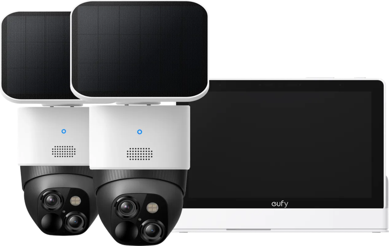 Eufy Solo Cam S340 Duo Pack + Smart Display E10