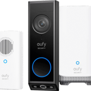 Eufy Video Doorbell E340 + Chime + HomeBase 3