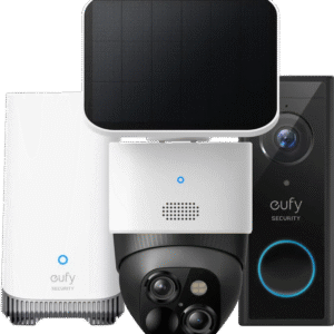 Eufycam Solocam S340 + Eufy Video Doorbell E340 + Homebase 3