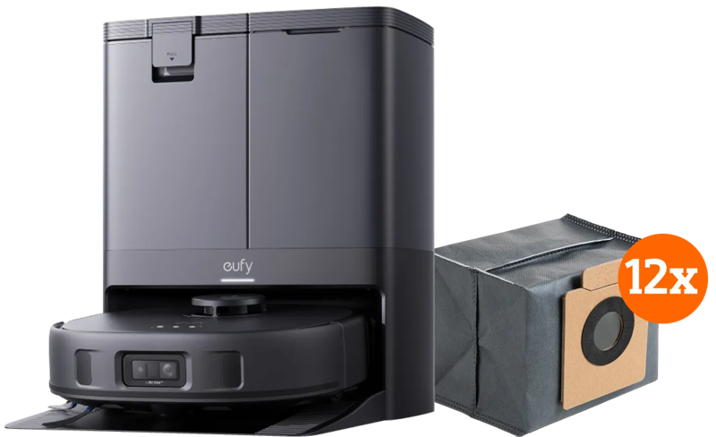 eufy X10 Pro Omni + 12 stofzakken